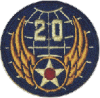 20th AAF Insignia 1945